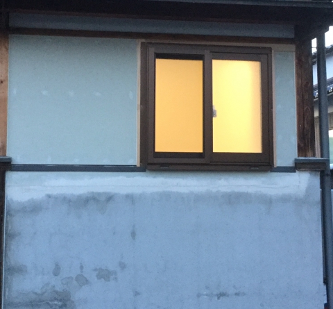 【鳥取中央店】カンタンマドリモ 浴室の窓を半減、ヒートショック予防(鳥取市K様邸)